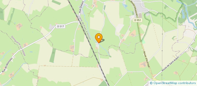 localisation de l'entreprise MADAME FRANCOISE DEGARDIN  MONCEAU-SAINT-WAAST