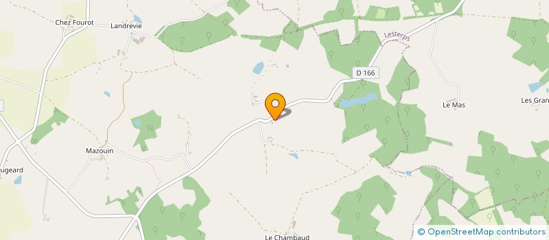 localisation de l'entreprise MADAME FRANCOISE DEGORCE à SAINT-MAURICE-DES-LIONS