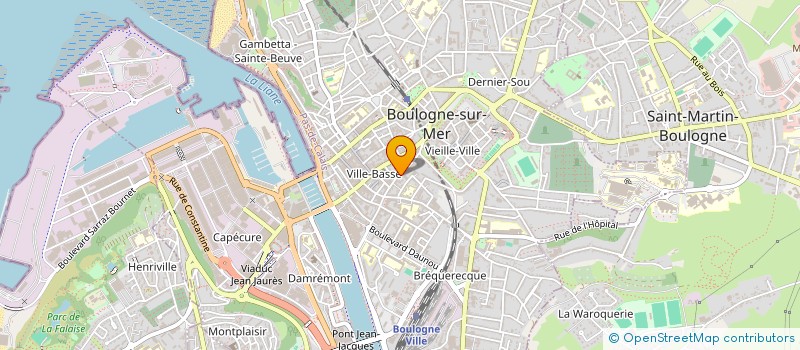 localisation de l'entreprise MADAME FRANCOISE DEGRAEVE à BOULOGNE-SUR-MER