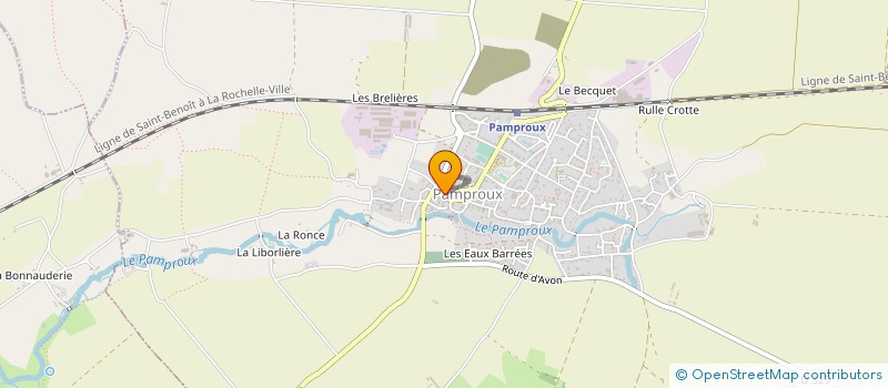 localisation de l'entreprise MADAME FRANCOISE DELOUCHE à PAMPROUX