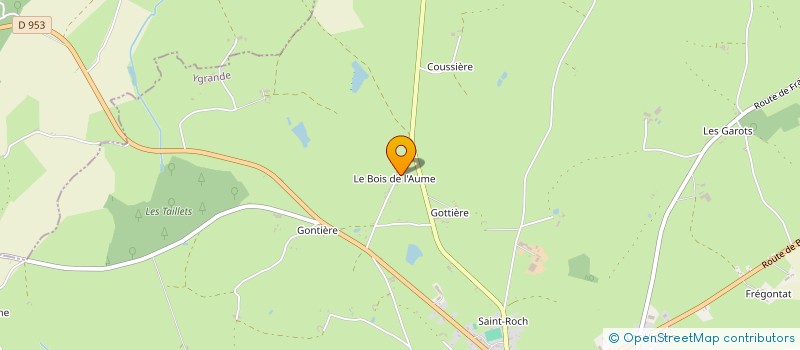 localisation de l'entreprise MADAME FRANCOISE DELOUCHE  BOURBON L'ARCHAMBAULT