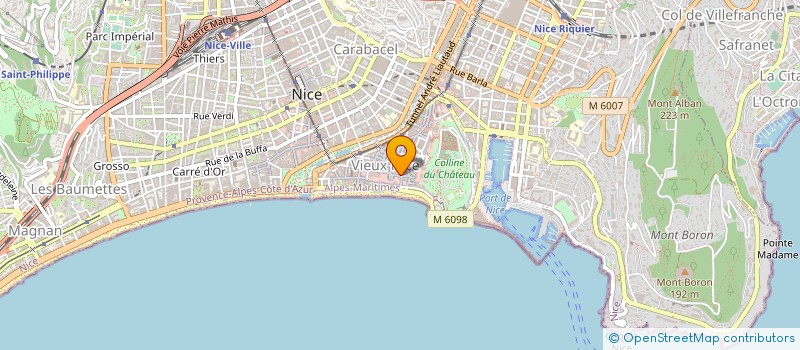 localisation de l'entreprise MADAME FRANCOISE DELPONT à NICE