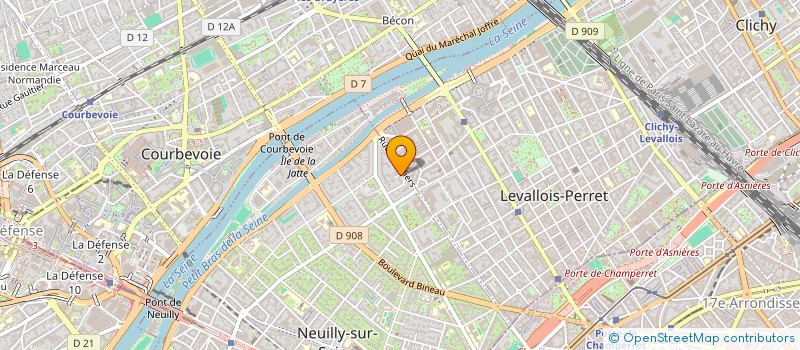 localisation de l'entreprise MADAME FRANCOISE DELVECCHIO à NEUILLY-SUR-SEINE