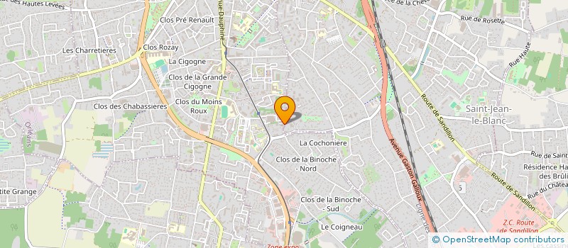 localisation de l'entreprise MADAME FRANCOISE DEMEURANT à ORLEANS