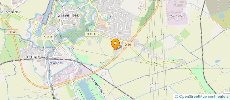 localisation de l'entreprise MADAME FRANCOISE DENECKER à GRAVELINES
