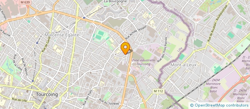 localisation de l'entreprise MADAME FRANCOISE DENYS à TOURCOING