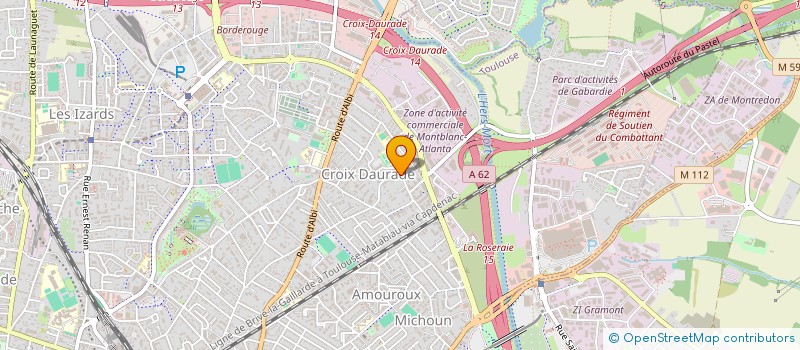 localisation de l'entreprise MADAME FRANCOISE DEPIERRE à TOULOUSE