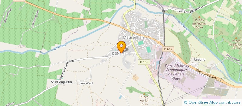 localisation de l'entreprise MADAME FRANCOISE DES ECHEROLLES  MARAUSSAN