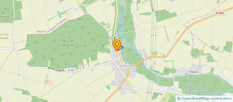 localisation de l'entreprise MADAME FRANCOISE DESAVIS  MORET-LOING-ET-ORVANNE