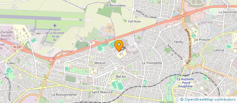 localisation de l'entreprise MADAME FRANCOISE DESAYMARD  LAGORD