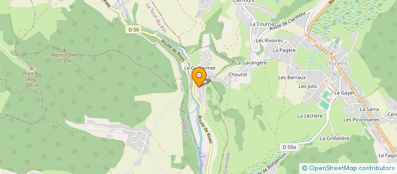 localisation de l'entreprise MADAME FRANCOISE DESCHAUX-BEAUME  RIVES