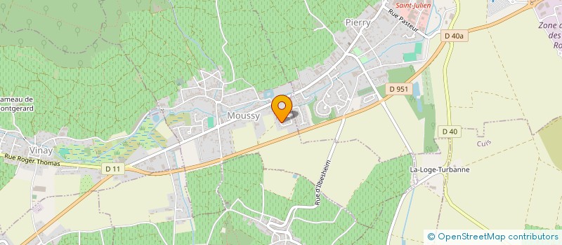 localisation de l'entreprise MADAME FRANCOISE DESHAUTELS  MOUSSY