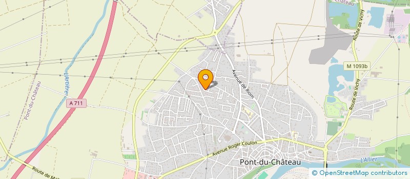 localisation de l'entreprise MADAME FRANCOISE DESMARTIN  PONT-DU-CHATEAU