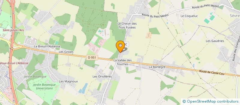 localisation de l'entreprise MADAME FRANCOISE DESME  SEVRES-ANXAUMONT