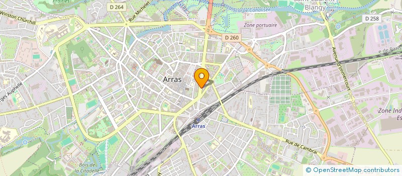 localisation de l'entreprise MADAME FRANCOISE DESSAINT à ARRAS