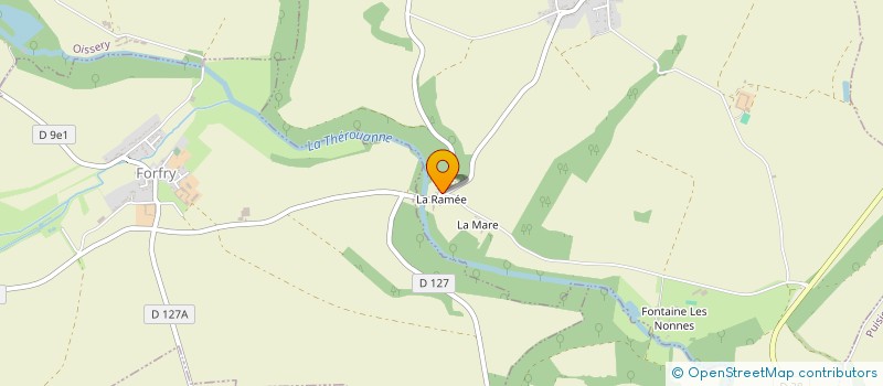 localisation de l'entreprise MADAME FRANCOISE DESSENS  DOUY-LA-RAMEE