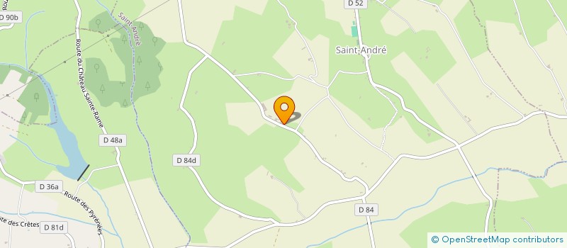 localisation de l'entreprise MADAME FRANCOISE DESTANDAU  SAINT-ANDRE