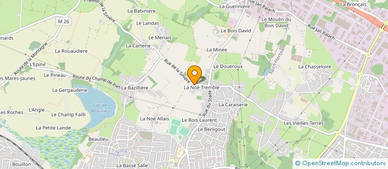 localisation de l'entreprise MADAME FRANCOISE DEVAUX à NANTES
