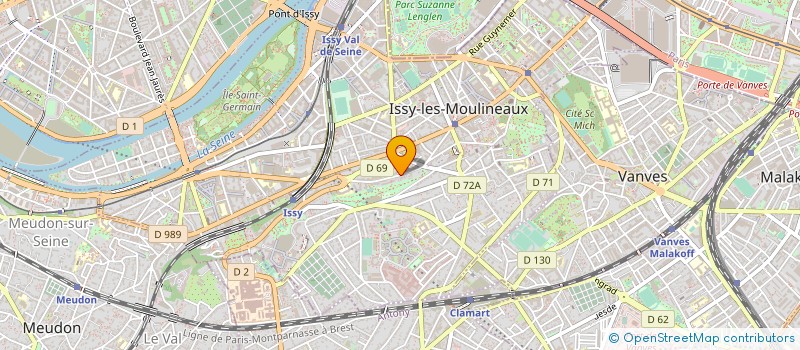 localisation de l'entreprise MADAME FRANCOISE DI COSTANZO à ISSY-LES-MOULINEAUX