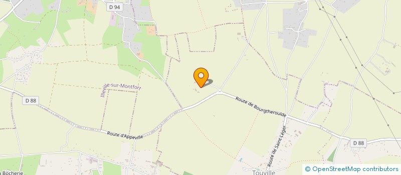 localisation de l'entreprise MADAME FRANCOISE DI GIACOMO  THENOUVILLE