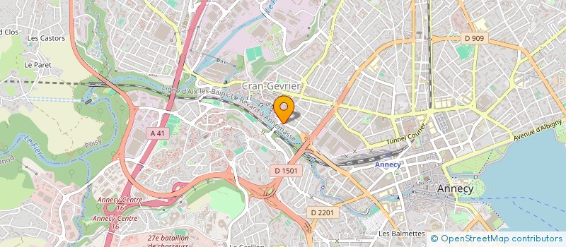 localisation de l'entreprise MADAME FRANCOISE DIGITELLO à ANNECY