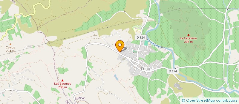 localisation de l'entreprise MADAME FRANCOISE DOLCIMASCOLO  FONTES