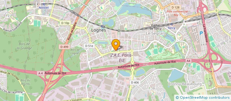 localisation de l'entreprise MADAME FRANCOISE DONKENG TAPOLO à LOGNES