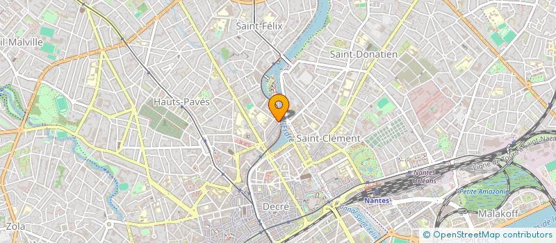 localisation de l'entreprise MADAME FRANCOISE DOUCET  NANTES