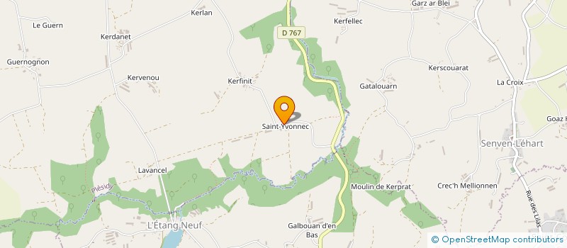 localisation de l'entreprise MADAME FRANCOISE DOUILLARD  BULAT-PESTIVIEN