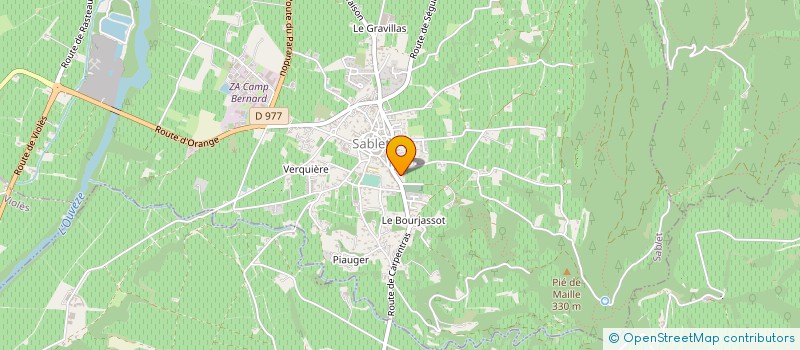 localisation de l'entreprise MADAME FRANCOISE DOUX  SABLET