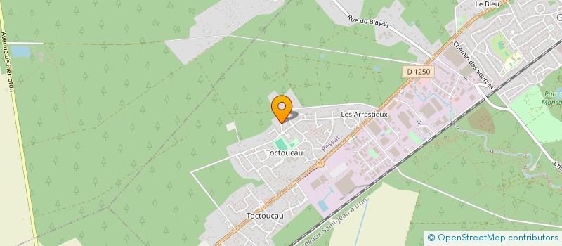 localisation de l'entreprise MADAME FRANCOISE DUCLOS-SOUBAIGNE  PESSAC