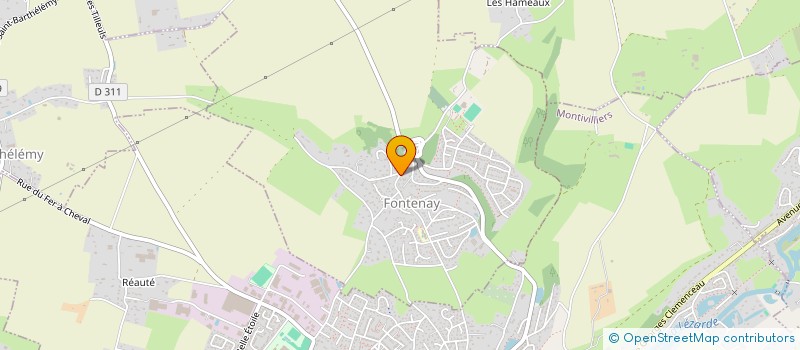 localisation de l'entreprise MADAME FRANCOISE DUCROCQ à FONTENAY