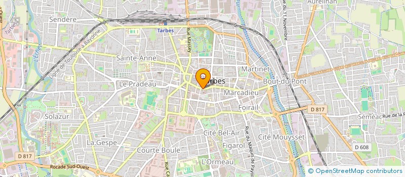 localisation de l'entreprise MADAME FRANCOISE DUCRU  TARBES