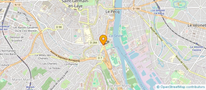 localisation de l'entreprise MADAME FRANCOISE DUFRENEIX  CHATOU