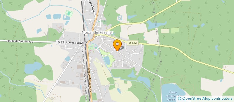 localisation de l'entreprise MADAME FRANCOISE DUMONT  NOUAN-LE-FUZELIER