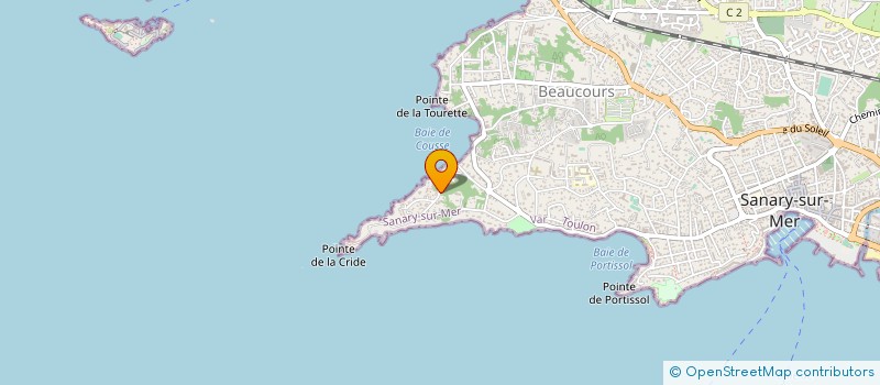 localisation de l'entreprise MADAME FRANCOISE DUMOULIN à SANARY-SUR-MER
