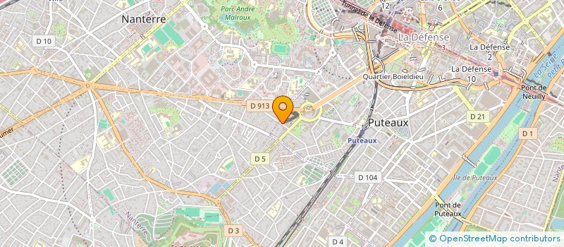 localisation de l'entreprise MADAME FRANCOISE DUONG à PUTEAUX