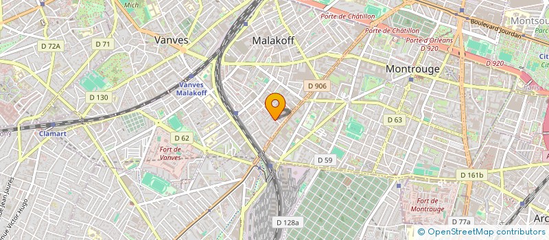 localisation de l'entreprise MADAME FRANCOISE DUPLEIX à MALAKOFF