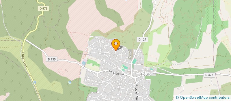 localisation de l'entreprise MADAME FRANCOISE DUPONT  POULX