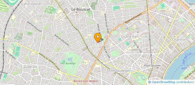 localisation de l'entreprise MADAME FRANCOISE DUPOUY à LE BOUSCAT