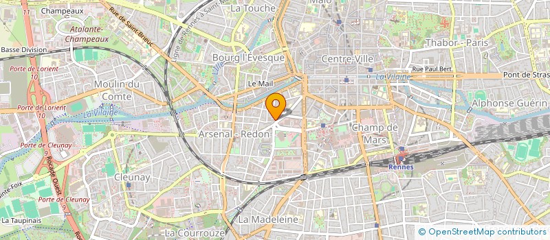 localisation de l'entreprise MADAME FRANCOISE DURAND  RENNES