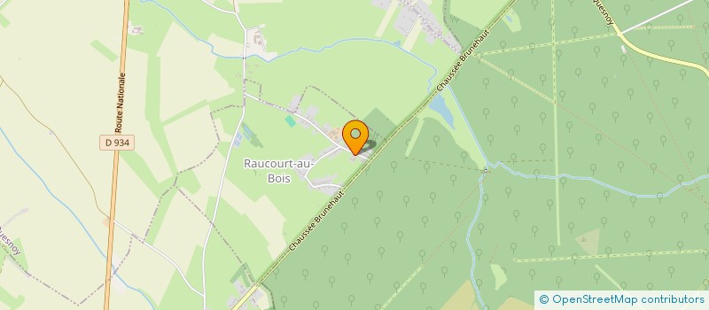 localisation de l'entreprise MADAME FRANCOISE DURIEUX  RAUCOURT-AU-BOIS