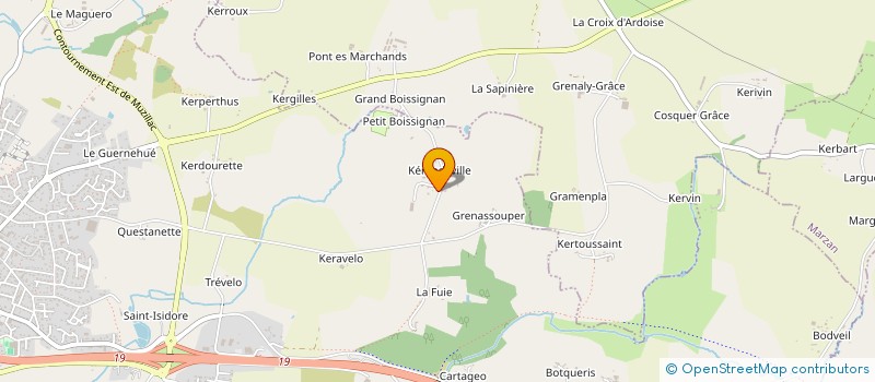 localisation de l'entreprise MADAME FRANCOISE DUROC à MUZILLAC