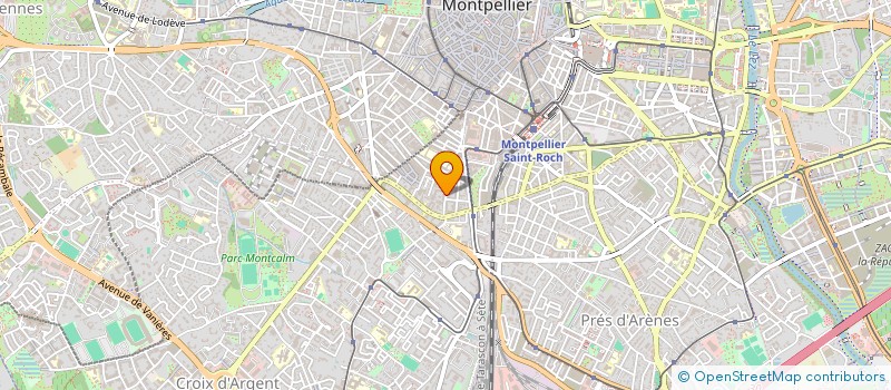 localisation de l'entreprise MADAME FRANCOISE DUSSERE à MONTPELLIER