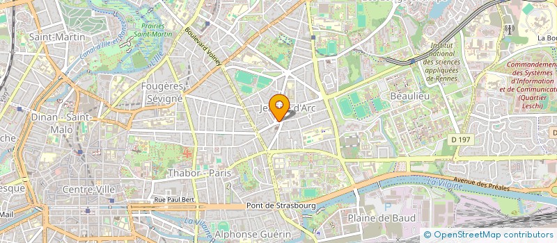 localisation de l'entreprise MADAME FRANCOISE DUTEIL  RENNES