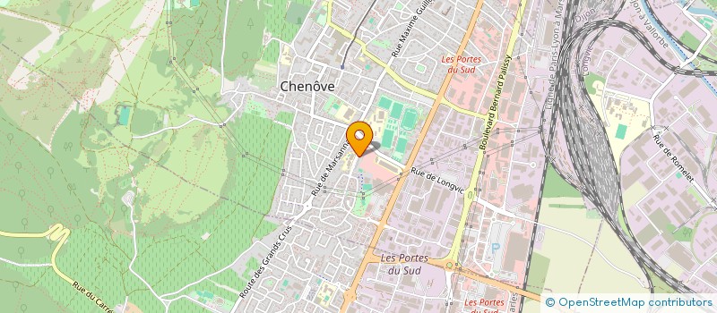 localisation de l'entreprise MADAME FRANCOISE DUVAL  CHENOVE