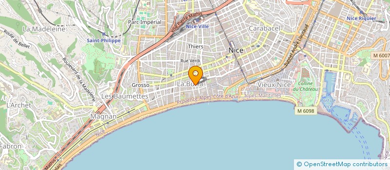 localisation de l'entreprise MADAME FRANCOISE DUVIGNAU à NICE