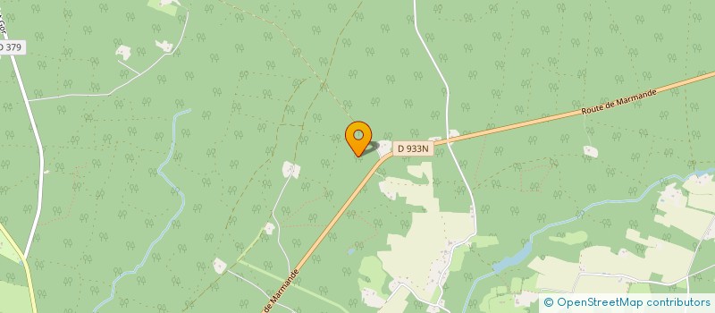 localisation de l'entreprise MADAME FRANCOISE DUZAN  SAINT-JUSTIN