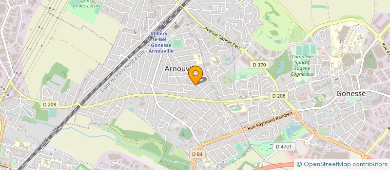 localisation de l'entreprise MADAME FRANCOISE EMANUELIAN  ARNOUVILLE