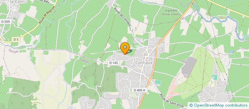 localisation de l'entreprise MADAME FRANCOISE EMERIC  CONNAUX